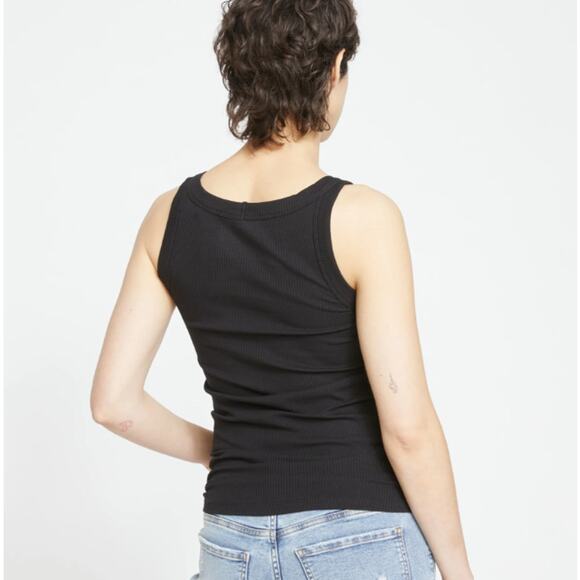 Universal Standard Roitfeld Ribbed Tank Top Kelly Green Women's Size 0 Casual - Picture 9 of 9